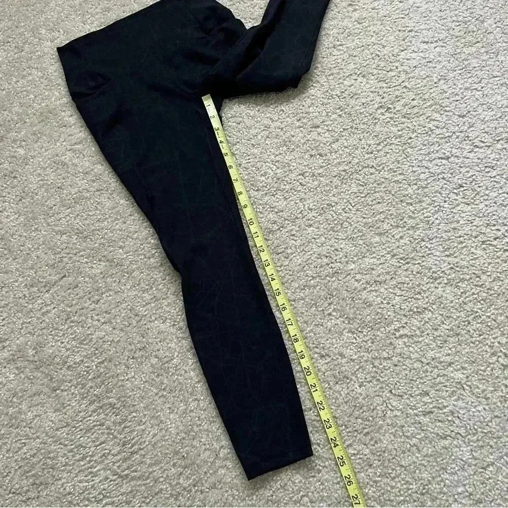 Spyder Active Performance High Rise Tight Fit Leggings Black Women’s Size Small